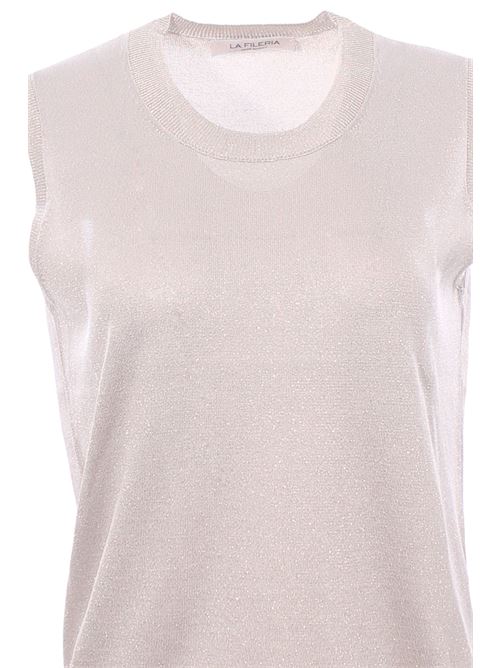 lurex tank top LA FILERIA | 5727723003120